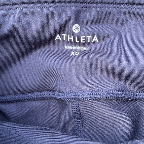 Athleta Relay Capri Mosaic Black Multi Legging XS - Picture 4 of 6